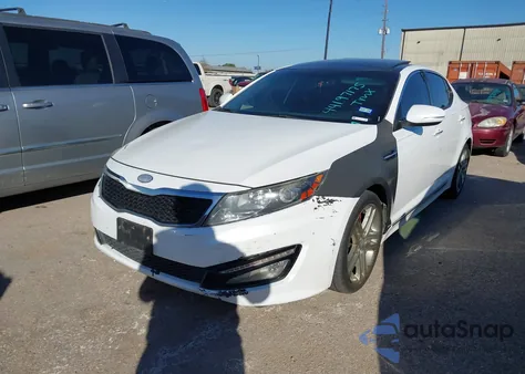2013 Kia Optima Sx z USA, uszkodzony, nr VIN 5XXGR4A64DG243331